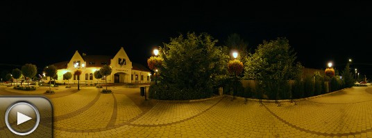 Panoráma - Dunakeszi Városháza - éjjel, Dunakeszi