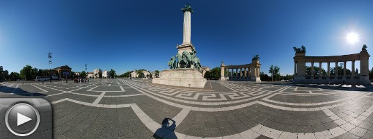 Panoráma - Hősök tere, Budapest